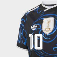 adidas Argentina Messi Away Jersey Youth 2026 World Cup front number & badge